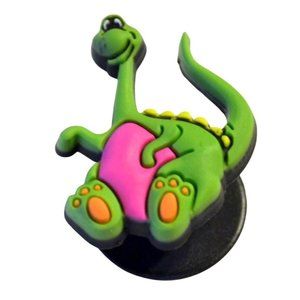 2006-07 Dinosaur Pink Belly Jibbitz™ Kids Shoe Charms
